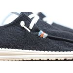 Hey Dude Wendy Chambray Off Black Boho Loafers Comfort Casual Shoes US 7 Photo 3