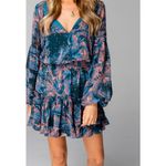 Buddy‎ Love X Small Multicolor Zozo Neptune Elastic Waist Mini Dress Size XS Photo 6