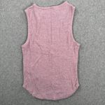 Elodie Ribbed Tank Top Women's Small Purple High Neck Sleeveless Crossover Photo 6