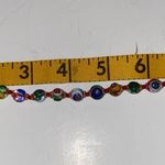 Vintage Murano Millefiori glass bracelet from Italy Photo 5