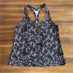 Lululemon  Cool Racerback Short Tank Top Nulu Blossom Overlay Missing Rip Tag Photo 1