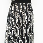 XScape  Mesh Inset Floral Embroidered Gown Photo 9