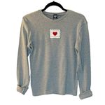 Gap Bundle of 2 Womens Tees -  Heart  & J CRew Snowflake  - Gray S/M Photo 4