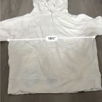 Reformation Tanner White & Blue Light Tie Dye Long Sleeve Hoodie in Tornado XS Photo 11