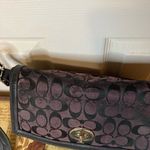 Coach SIGNATURE Hampton Monogram SHOULDERBAG Flap twist lock closure Photo 1