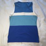 Ralph Lauren LRL  Active Tank Top Women's Size Small Blue Collar‎ Pullover Photo 1