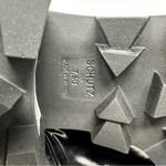 Schutz Roseanne Black Rounded Toe Chunky Lug Sole Boots NWT in Size 7.5 Photo 6