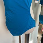 One Piece Laundry XL Blue Cold Shoulder Swimsuit Photo 2