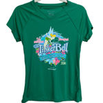 Disneyland TinkerBell Half Marathon Green 2016 Shirt Size Small Photo 0