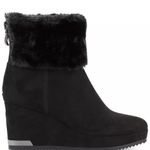 DKNY Women's Nadra Wedge Booties In Black - Size 8.5 NIB Photo 1