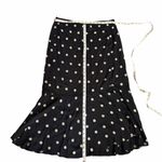 Madewell Flounce-Hem Midi Skirt in Bloom Dot Size 14 Photo 4