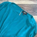 Akiko  revolve silk dress emerald teal xs $140 sold out revolve spring boho Photo 2