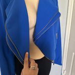 XOXO cropped blue blazer Photo 5