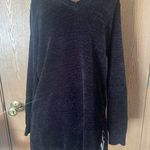 Apt. 9  Long Sleeve Velour Cozy and Fuzzy V-Neck Top Photo 0