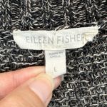 Eileen Fisher  Linen V-Neck Sweater Lightweight‎ Knit Pullover Top L Photo 3