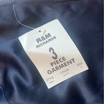 R & M Richards  2 piece Pantsuit Navy Blue Size 12 Photo 6
