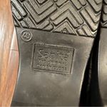 Sanita Womens Patent Leather Crocodile Textured Black Professional Clog Shoe 9.5 Photo 5