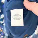 Tanya Taylor  Navy‎ Silk Floral Liz Puffed Sleeve Mini Dress Photo 5