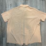 Everlane 100% Silk Peach Button Up Blouse Top Size Small Lightweight Business Photo 2