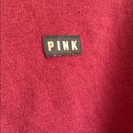 PINK - Victoria's Secret PINK VS Burgundy Mesh Hoodie Photo 2