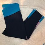 Tek Gear  Blue and Purple Cropped Leggings Photo 0