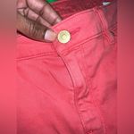 Escada Sport Vibrant Red Skinny Cropped Jeggings size 36 Photo 3