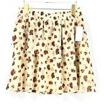 1. State 1. Sate Leopard Tiered Mini Skirt Size Medium NWT Photo 0