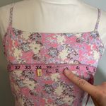 Abound NWT Medium Pink Purple Blue Abstract Watercolor Floral Print Sundress Mini Dress New Photo 3