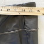 Athleta  All Over Gleam Gray Faux Leather Tight Leggings Stretch Activewear Sz L Photo 4