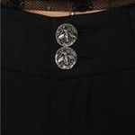 Disturbia Marian Front Split Straight Leg Tailored Trousers in Black size 16 NWT Photo 4