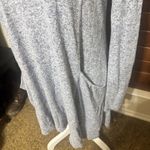 Thyme + Honey  Blue Knit Stretchy Dress size M sweater pockets sheath super soft Photo 2