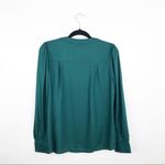 Hinge NWT  green lace trim blouse‎ Photo 4