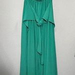 Free People NEW Golden Days Maxi Kelly Green Maxi Dress Small Vacation Tropical Photo 3