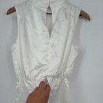 Lulus White Mock Neck Sleeveless Mini Dress Party Cocktail NWT Medium Photo 7
