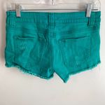 Forever 21 Teal Cutoff Denim Shorts Photo 1