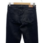 Revtown Jeans Decade Denim Size 28 | 6 Mid Rise Skinny Ankle Jean Jet Black Wash Photo 6