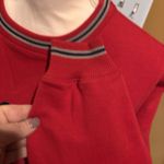 Vintage 90s Disney Store Mickey Mouse Sweatshirt Red Small NWT USA Photo 4