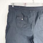 kim rogers Plus Size 3X Shorts Black Elastic Waist Pockets Drawstring Hem 106 Photo 6