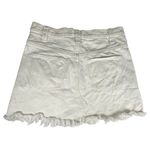 Free People We the Free Side Car White Denim Mini Skirt Size 28 Photo 3