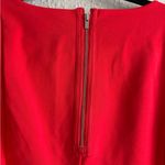 J.Crew Red Asymmetrical Cut Out Sheath Dress Size S Photo 5