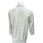 Eileen Fisher Women's Gray Striped Pocket Open Blazer Duster Jacket Cardigan S Photo 5