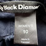 Black Diamond  Notion Pants Elastic Waistband Articulated Knees Pockets Navy 10 Photo 3