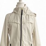 Halston Heritage NWT  Cream Utility Jacket SZ M MSRP $ 149.00 Photo 3