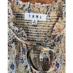 THML  Floral Lightweight Long Sleeve Blouse Sz S Photo 1