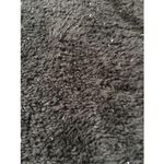 Faded Glory  Women's Black Glittery Faux Fur Pajama Top Size Medium 8-10 Photo 2