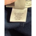 Dana Buchman Women's XL Velour Lounge Pants Navy Blue Wide Leg Comfort Fit Soft Photo 3