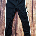 Z Supply Women’s  Active Leggings Black with white and brown stripes Size XL Photo 0