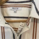 Madewell  Flannel Oversized Boyfriend button down Photo 3