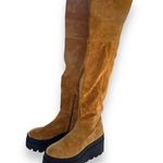 Free People London Calling platform over the knee suede boots NEW Photo 0