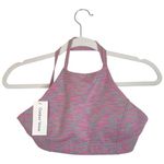 Outdoor Voices NWT Flow Strappy Bra Watermelon Sugar New Athletic Exercise Pink Photo 1
